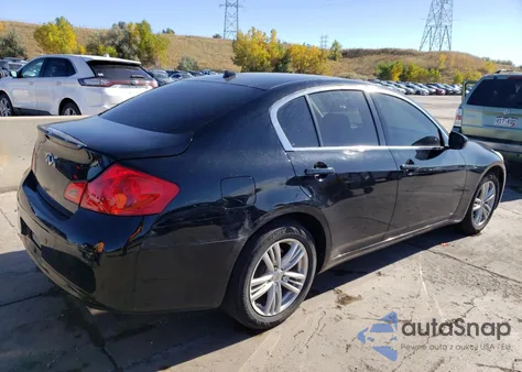 2011 Infiniti G37 из США, поврежденный, VIN JN1CV6AR4BM411267